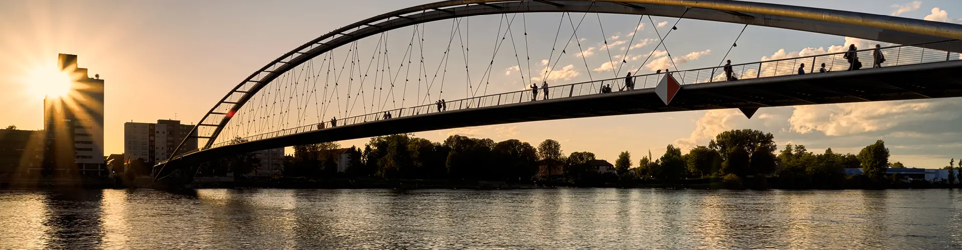 Dreiländerbrücke in Weil am Rhein