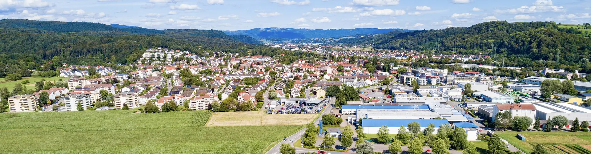 Steinen mit Blick ins Wiesental