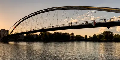 Dreiländerbrücke in Weil am Rhein