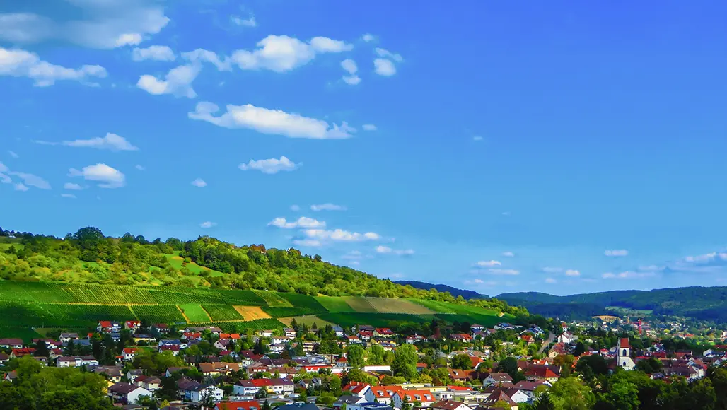 Weil am Rhein von oben