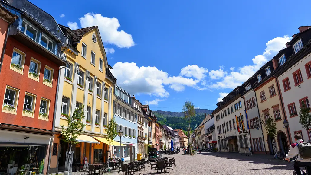 Marktplatz Waldkirch im Landkreis Emmendingen